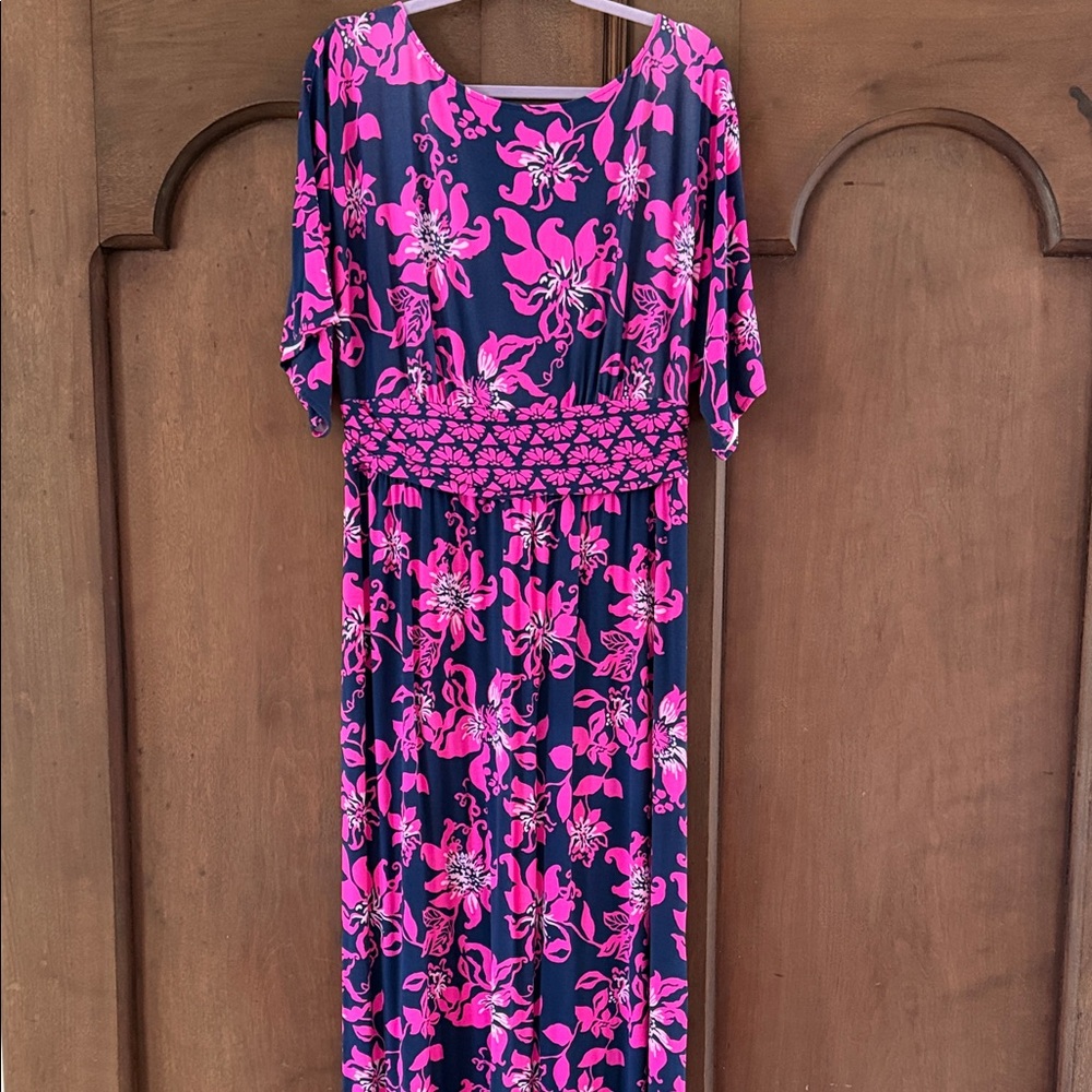 Lilly Pulitzer maxi dress 14 worn once
